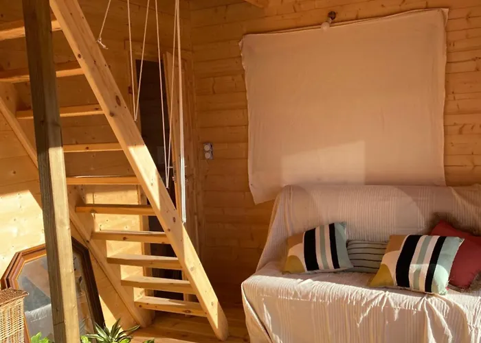 Hébergement de vacances Maison En Bois 1 4 Couchages Type Tiny House