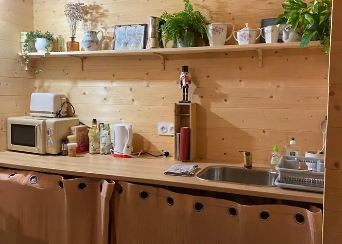 Maison En Bois 1 4 Couchages Type Tiny House