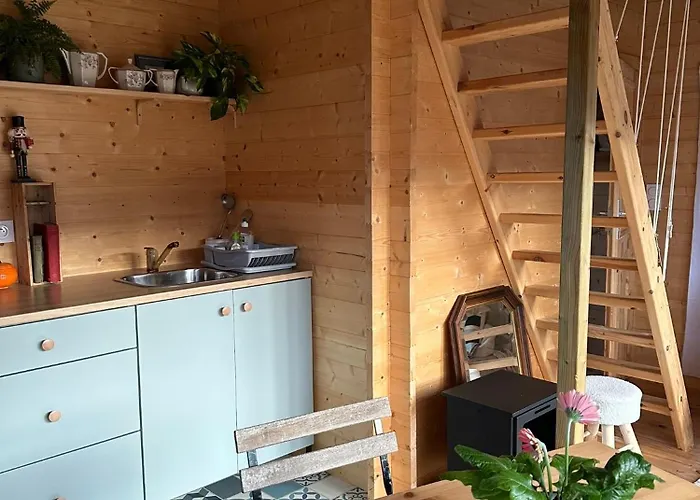 Maison En Bois 1 4 Couchages Type Tiny House Granville