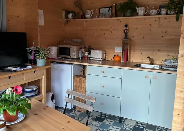 Maison En Bois 1 4 Couchages Type Tiny House *