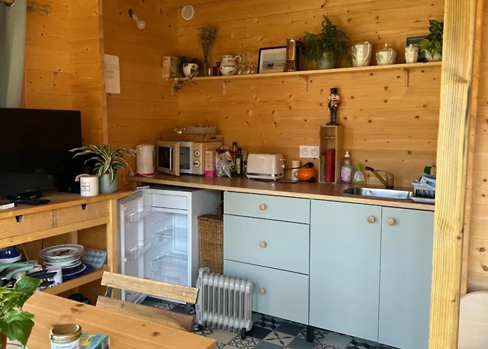 Maison En Bois 1 4 Couchages Type Tiny House Ferienhaus