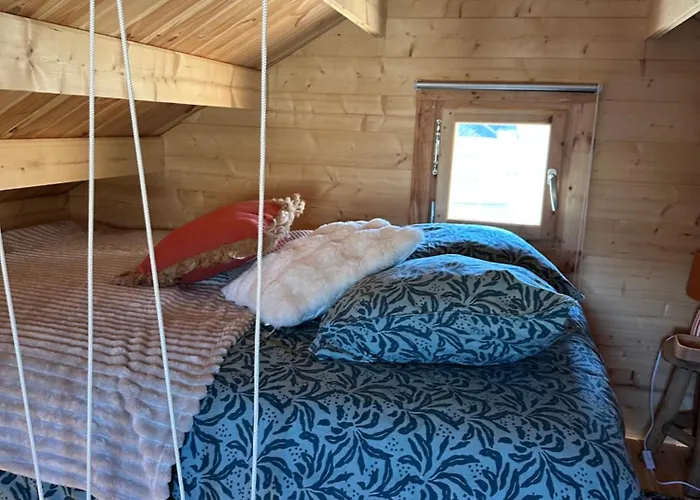 Maison En Bois 1 4 Couchages Type Tiny House Ferienhaus Granville